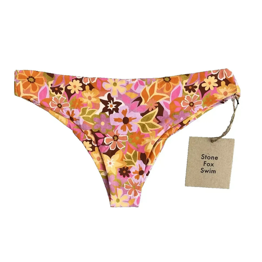 Revolve x Stone Fox Swim NWT Roca Bikini Bottom -‎ MSRP $88 - Size XL